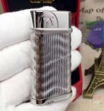 Replacement Cartier Lighter Replica - Silver Wave Lighter